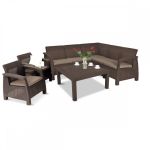 Curver Set de mobilier de grădină Corfu relax duo Mobalis Homvera