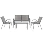 Leziter Set de mobilier de grădină Lorca 4 în 1 Mobalis Homvera