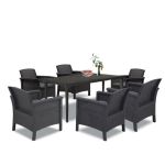 Leziter Set Venus III Set de mobilier de grădină cu 6 locuri Mobalis Homvera