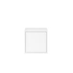 Leziter Dulap suspendat Boxie cu 1 ușă 40x40x37 cm alb Mobalis Homvera