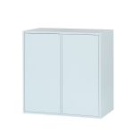 Leziter Dulap suspendat Boxie cu 2 uși 80x80x37 cm albastru Mobalis Homvera