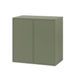 Leziter Dulap suspendat Boxie cu 2 uși 80x80x37 cm verde Mobalis Homvera