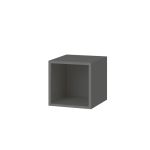 Leziter Dulap suspendat deschis Boxie 40x40x37 cm antracit Mobalis Homvera