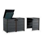 Curver Coș de gunoi ascuns pentru exterior - element suplimentar 240 L Mobalis Homvera