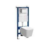 Leziter Set rezervor WC montat pe perete Roya Tina 21W Mobalis Homvera