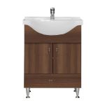 Leziter Dulap inferior Bianca Plus 65 cu lavoar Mobalis Homvera