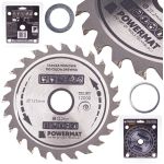 Powermat Lamă de ferăstrău 125x22.2 24z TDD-125x22.2x24Z Mobalis Homvera