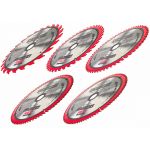 Red Technic Set de 5 lame de ferăstrău circular 255/30 mm RTZTWD0082 Mobalis Homvera