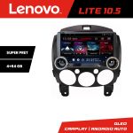 Navigatie Mazda 2 2007-2013 Lenovo  8 core 4+64 10.5 inch Incell 1K android Wifi 5Ghz gps internet  Kit-mazda2 CarStore Technology
