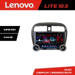 Navigatie Mitsubishi Spacestar Kit-spacestar Lenovo  8 core 4+64 10.5 inch Incell 1K android Wifi 5Ghz gps internet CarStore Technology