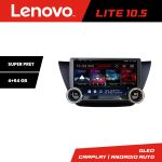 Navigatie Mitubishi Lancer 2001-2007 Kit-lancer07 Lenovo  8 core 4+64 10.5 inch Incell 1K android Wifi 5Ghz gps internet 32 CarStore Technology
