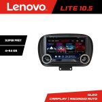 Navigatie Fiat 500 2014- Kit-539 Lenovo  8 core 4+64 10.5 inch Incell 1K android Wifi 5Ghz gps internet CarStore Technology