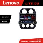 Navigatie Jeep Compass 2010-2016 Manual Kit-2500 Lenovo  8 core 4+64 10.5 inch Incell 1K android Wifi 5Ghz gps internet 32 CarStore Technology