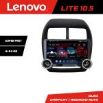 Navigatie MITSUBISHI ASX 2013-2017 Kit-026 Lenovo  8 core 4+64 10.5 inch Incell 1K android Wifi 5Ghz gps internet CarStore Technology