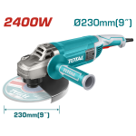 TOTAL - POLIZOR UNGHIULAR - 230MM - 2400W (INDUSTRIAL) PowerTool TopQuality