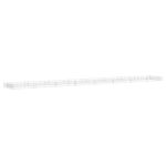 Strat înălțat de gabion, 800x100x20 cm, oțel galvanizat GartenMobel Dekor