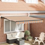 Cortina Retractabilă Dungă Multicolor 350x250 cm țesătură GartenMobel Dekor