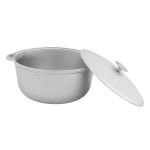 Ceaun tuci aluminiu alimentar cu capac, capacitate 5 litri ELEFANT Innovative ReliableTools