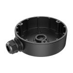 Doza conexiuni pentru camerele tip 'DOME', Neagra - HIKVISION DS-1280ZJ-DM8-Black SafetyGuard Surveillance