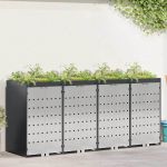 Depozitare pentru 3 pubele Wheelie Antracit GartenMobel Dekor