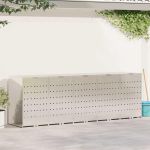 Depozitare pentru 3 pubele Wheelie Argintiu GartenMobel Dekor