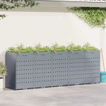 Depozitare pentru 5 pubele Wheelie Gri deschis GartenMobel Dekor