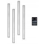 Set iluminare led pentru riflaje MDF, varianta II, 2 lampi x 1 metru, 520 lm, 5.6W, telecomanda Household NewTrend