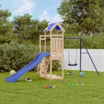 Set de joacă pentru exterior, lemn masiv de pin GartenMobel Dekor