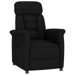 Scaun Recliner Negru Negru 70.5 x 96.5 x 95 cm GartenMobel Dekor