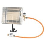Incalzitor pe gaz, aprindere piezoelectrica, cu furtun si regulator, 1.4-4.2 kW, 305 g/h, Strend Pro GartenVIP DiyLine