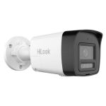 Camera IP Hikvision HiLook, 8 MP, Lentila 2.8 mm, Iluminare duala, PoE, IP67, Microfon, Difuzor - IPC-B180HAP-LUF/SL SafetyGuard Surveillance