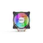 Cooler procesor Nou OptimX Prime Pro, Compatibil AMD/Intel, Ventilator RGB, 4 Conducte termice NewTechnology Media