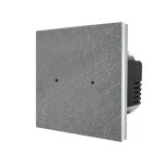 Intrerupator Dublu Cap Scara / Cruce cu Touch din Marmura LUXION, Serie A SmartElectro IntelligentHouse