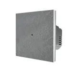 Intrerupator Simplu Cap Scara / Cruce cu Touch din Marmura LUXION, Serie A SmartElectro IntelligentHouse