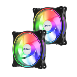Set Nou 2 ventilatoare OptimX FAN Pro ARGB, 120 x 120 NewTechnology Media
