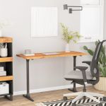 Blat de birou 110x60x2,5 cm dreptunghiular lemn masiv de acacia GartenMobel Dekor