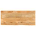 Blat de masă contur organic 140x60x3,8 cm lemn masiv de mango GartenMobel Dekor