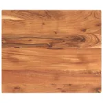 Blat masă 60x50x2,5 cm lemn solid dreptunghiular de acacia GartenMobel Dekor