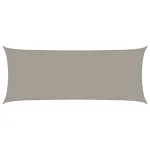 Pânză parasolar gri deschis dreptunghiular 2x5 m HDPE 160 g/m² GartenMobel Dekor