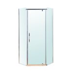 Leziter Cabină de duș pătrată Celtic 90x90 cm fără cădiță Mobalis Homvera