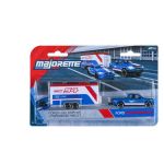 MAJORETTE TRANSPORTER SET REMORCA DE CURSE DELUXE FORD F 150 RAPTOR SI MASINUTA FORD MUSTANG GT SuperHeroes ToysZone