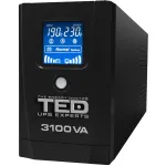 UPS TED Line Interactive 3100VA/1800W, display LCD, 3x Schuko NewTechnology Media