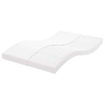 Saltea din spumă, alb, 140x210 cm, 7 zone, duritate 20 ILD GartenMobel Dekor