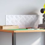 Plăci cu tablouri 2 pcs Argintiu 30 x 20 cm Aluminiu GartenMobel Dekor