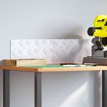 Plăci cu tablouri 2 pcs Argintiu 40 x 20 cm Aluminiu GartenMobel Dekor