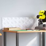 Plăci cu tablouri 2 pcs Argintiu 50 x 25 cm Aluminiu GartenMobel Dekor