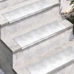 Plăci cu tablouri 5 pcs Argintiu 60 x 18 cm Aluminiu GartenMobel Dekor