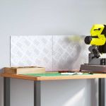 Plăci cu tablouri 2 pcs Argintiu 40 x 30 cm Aluminiu GartenMobel Dekor