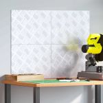 Plăci cu tablouri 4 pcs Argintiu 40 x 30 cm Aluminiu GartenMobel Dekor