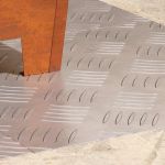 Plăci cu tablouri 4 pcs Argintiu 40 x 40 cm Aluminiu GartenMobel Dekor